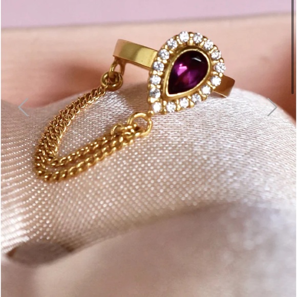 Gold plated ear cuff - Picture 2 of 4